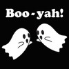 Juniors Womens Lost Gods Halloween Boo-Yah! Cowl Neck Sweatshirt - 2 of 4