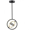 Artcraft Lighting Trilogy 1 - Light Pendant in  Black/Gold - 3 of 4