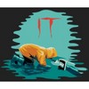 It 2017 Movie Rain Puddle Women's Black Cropped Tee - 2 of 3