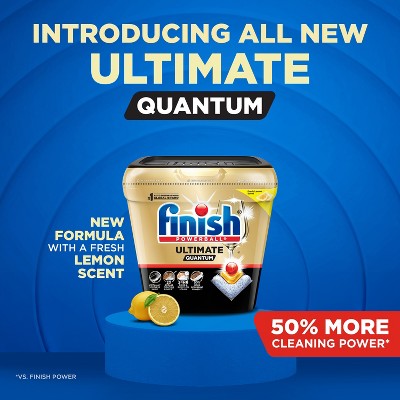 Finish Lemon Ultimate Dishwasher Detergent Tablets - 38ct