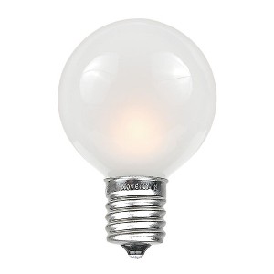 Novelty Lights G50 Globe Hanging Outdoor String Light Replacement Bulbs E17 Intermediate Base 7 Watt - 1 of 4