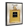 Stupell Industries Fashion Perfume Bottle Black Floater Framed Canvas Wall Art - 3 of 4