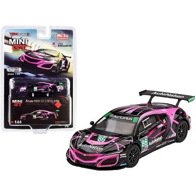 Acura NSX GT3 EVO #86 "Auto Nation" IMSA Watkins Glen Class Winner (2019) Limited Edition to 1200 pcs 1/64 Diecast Model Car by True Scale Miniatures