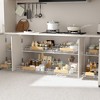 Pull-Out Organizer under Cabinet Storage for Kitchen with Wooden Handle - 2 of 4