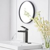 Brushed Nickel Single-Handle Waterfall Faucet for Bathroom Sink, 1-3 Hole, with Pop-Up Drain and Deck Plate. - image 2 of 4