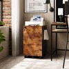 GALAXHERO 3 Drawer Rolling File Cabinet with Lock, Wood Under Desk Filing Cabinet fits - 2 of 4