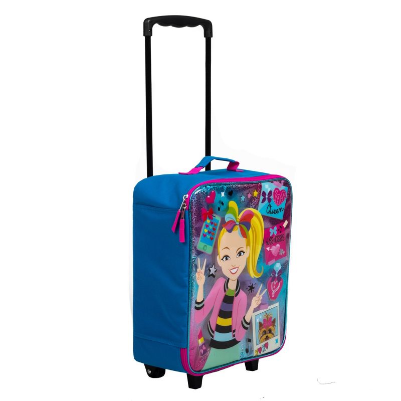 Jojo Siwa Kids' Rolling Luggage, 14" Pilot Case, 3 of 6