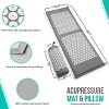 Sorbus 51 Inch Acupressure Mat, Pillow & Carry Bag Set - Helps with Stress, Back & Neck Pain - Great for Muscle Relaxation, Sciatica, & Meditation - 2 of 4