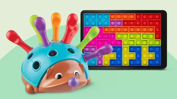 Learning toys target online