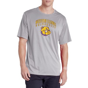 Men's Campus Lab Western Illinois University Men's Sport Active T-Shirt Primary Logo - 1 of 4