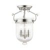 Livex Lighting Coventry 3 - Light Flush Mount in  Polished Nickel - 2 of 4