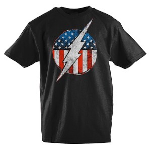 Flash TShirt Flash Symbol Red White and Blue Shirt Toddler Boy to Youth Boy - 1 of 1