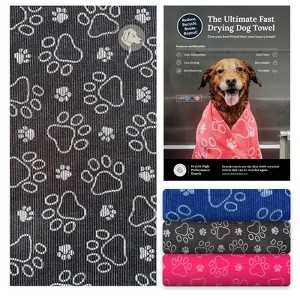 Delilah Home Drytek Quick-Dry Dog Towel – Extra Large Bath Towel, 30-inch by 54-inch - 1 of 4