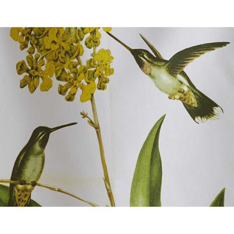 TAG Hummingbird Yellow Flower Cotton   Kitchen Dishtowel 26L x 18W in., 2 of 3