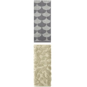 REGALWOVEN Cotton Boho Decorative Hand Towels for Bathroom 13" x 29"/14" x 30" 2 Pcs - 1 of 4