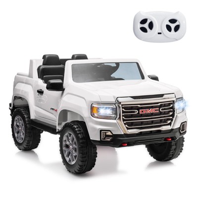 24V 2-Seater Ride On Truck Car, Licensed GMC Battery Powered Electric Kids Car with Remote Control, Ride On Toys for Kids