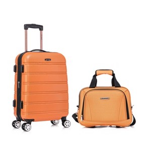 Rockland Melbourne Hardside Expandable Spinner Wheel Luggage Carry On Suitcase - 1 of 4