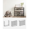 VASAGLE Shoe Rack 5-Tier Shoe Storage Organizer with 4 Mesh Shelves for 16-20 Pairs and Large Surface for Bags - 4 of 4