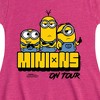 Girls' - Despicable Me Minions - Minions On Tour Fit & Flair Cap Sleeve Dress - image 2 of 2