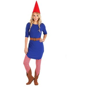 HalloweenCostumes.com Women's Forever a Gnome Costume - 1 of 4