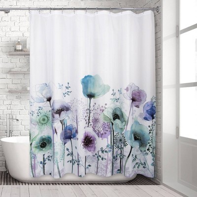 Purple Shower Curtains Target, Shower Curtain Purple And Green