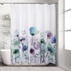 Blue Poppies Shower Curtain - Allure Home Creations - image 2 of 4