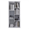 CasePiece Modern 7 Shelves Bookcase - 4 of 4