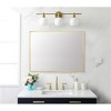 Elegant Lighting Aluminum Frame Rectangle Mirror 27x36 In Gold - 2 of 4