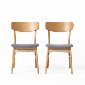 NicBex Dining Chairs Set of 2,Modern Dining Room Chairs with Wood Legs for Dining Room,Living Room and Meeting Room - 1 of 4
