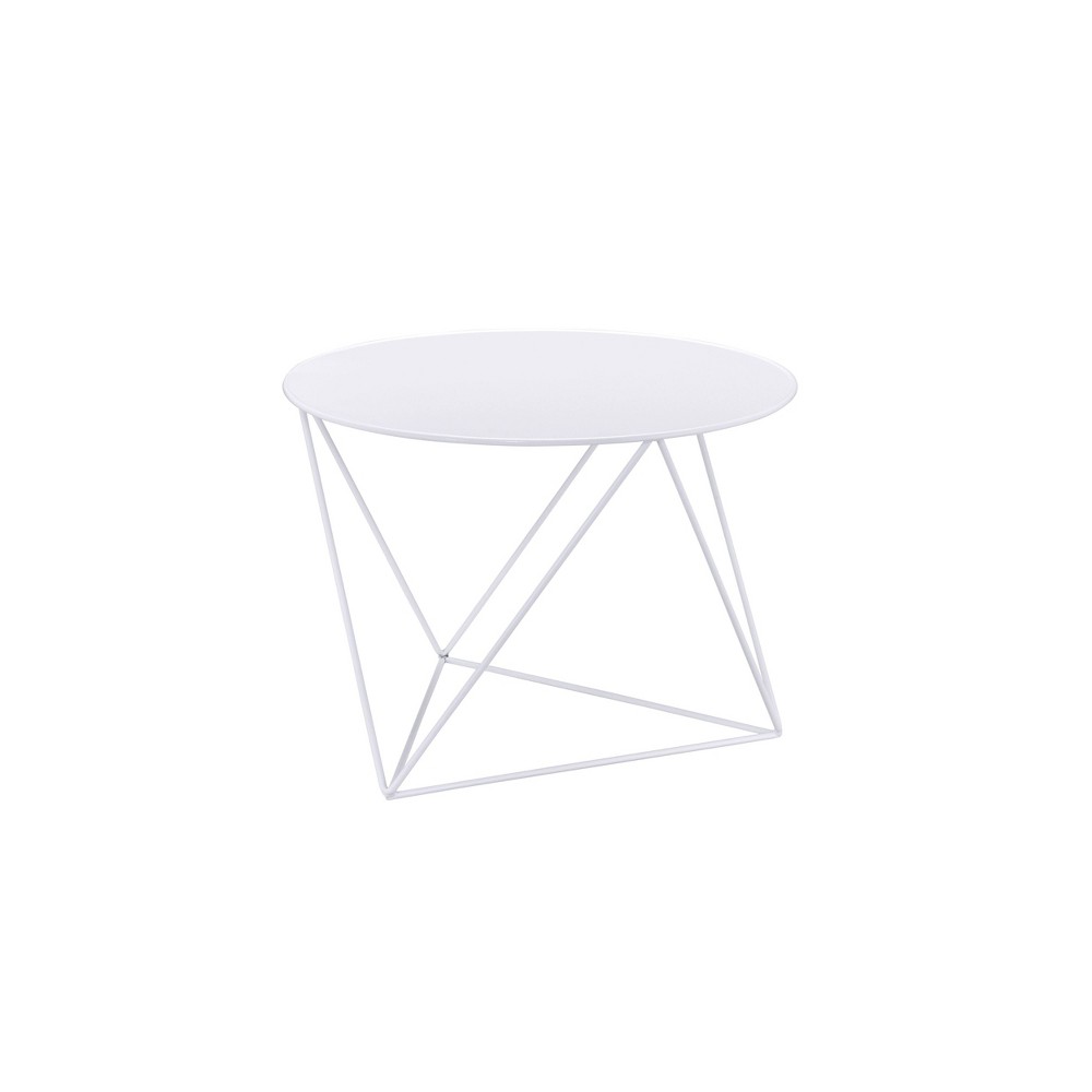 Photos - Coffee Table Epidia Accent Table White - Acme Furniture