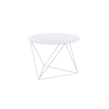 Epidia Accent Table White - Acme Furniture