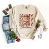 Simply Sage Market Women's Graphic Sweatshirt Howdy Gingerbread - 3 of 4
