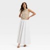 Women's Crewneck Crochet-Style Pullover Sweater Tank - A New Day™ - 3 of 3