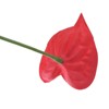 Unique Bargains Artificial Anthurium Lily Flowers for Home Decor 10 Pcs - 4 of 4