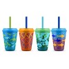 Ello 12oz 4pk Plastic Chameleon Color Changing Cups With Twist On Lids ...