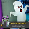 LOVSON Inflatable Halloween Archway with Ghost, Pumpkin, Spider and Bat - 3 of 4