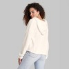 Women's Fuzzy Open Hooded Cardigan - Wild Fable™ - image 3 of 3