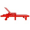WestinTrends Ashore Modern Reclining Chaise Lounge With Arms & Wheels - 4 of 4