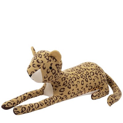 large leopard stuffed animal