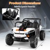 Infans 12V Kids Ride on Truck w/Parental Remote 3 Speeds & Reverse Forward Function - 2 of 4