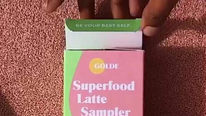 Golde Superfood Latte Sampler - 1.7oz, 2 of 5, play video