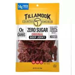 Tillamook Zero Sugar Original Beef Jerky - 6.5oz