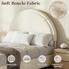 Double Bed Frame with Padded Bed Ring and Lambswool Headboard Platform, Cloud-Like Bed Frame with Soft Rounded Corners, Easy to Assemble - 4 of 4
