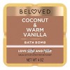 Beloved Coconut & Warm Vanilla Bath Bomb - 1ct/4oz - image 2 of 4