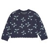 Modern Moments by Gerber Baby Girls' 2-Piece Jacquard Sweater Knit Top  and Pant Set - 3 of 4