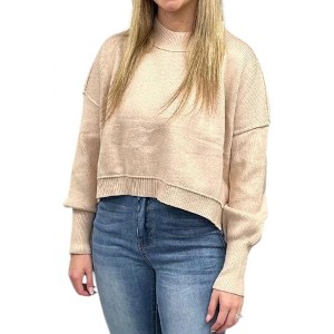 Women's Cropped Sweater - Lily Clothing - 1 of 3