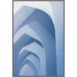 23" x 33" The Foot of The Great by Joeri Hendriks Framed Canvas Wall Art Print - Amanti Art: Modern Decor, Lithograph - 1 of 4