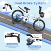 Prorider 14'' /16''/18" Kid's Bike with Removable Training Wheels & Basket for 3-5 Years Old Blue/White/Skyblue/Red - 4 of 4
