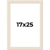 PosterPalooza | 17x25 Wide Barnwood Picture Frame, UV Acrylic, 6 Finishes - Grey, Brown, White, and Black - 2 of 4