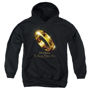 Boys’ Lord Of The Rings One Ring To Rule Them All Hooded Sweatshirt - 1 of 4
